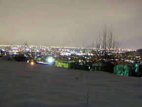 山からの夜景
