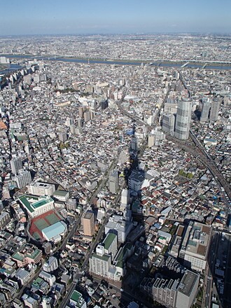 スカイツリー日時計