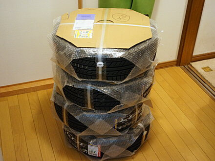 ホイールセット納品