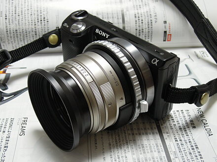 コンタGプラナーくっつけたNEX-5N