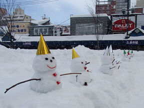 雪だるま作り