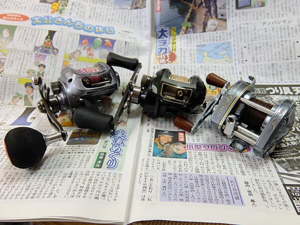 ベイトリール、持ってるのはこんなん