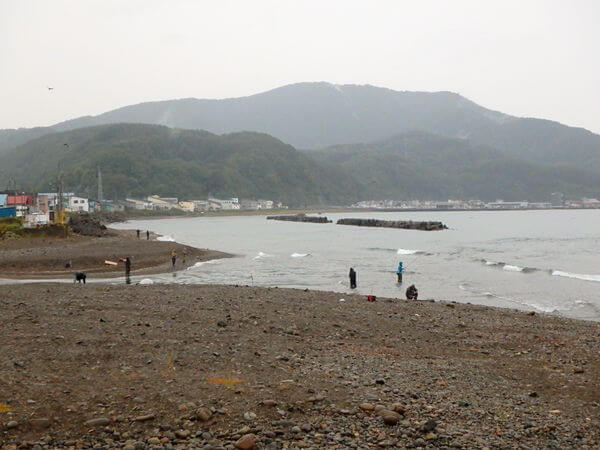 さびしめの古平河口
