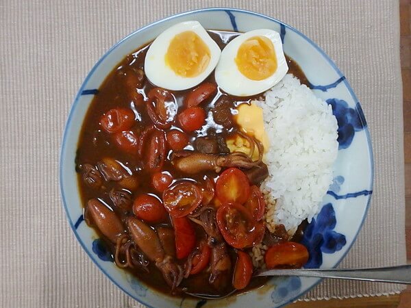 プチイカトマカレー