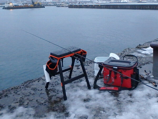 釣り準備完了したけど・・