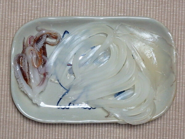 ヤリイカ刺し