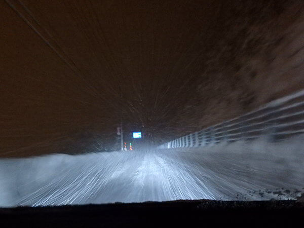 雪が心配・・