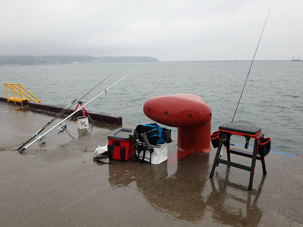 雨の中短時間・・何か釣るぞ体制