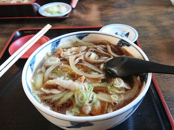 豚肉田舎そば
