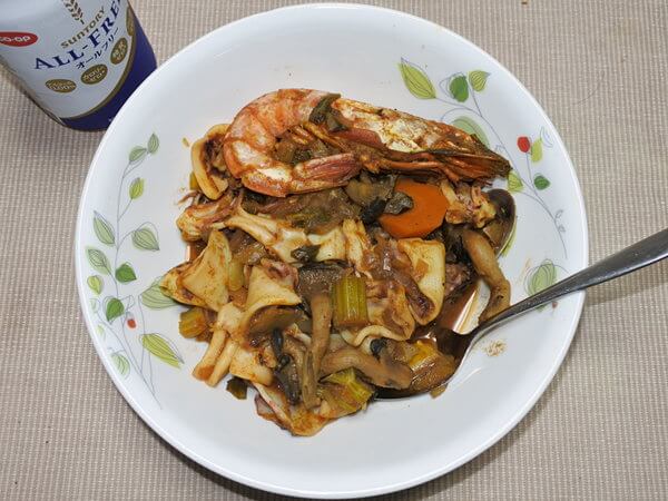 ヤリイカごろごろカレー