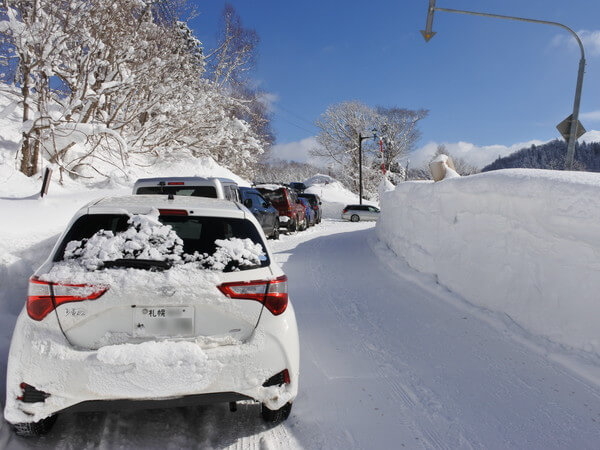 11時過ぎ、クルマは50台ぐらい