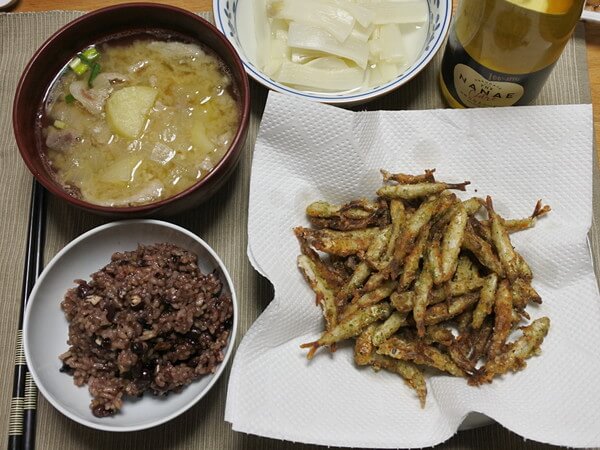 青のりから揚げ、旨し!