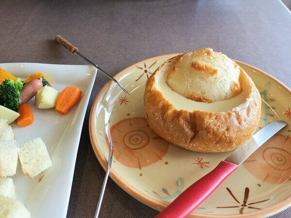 チーズフォンデュ、美味