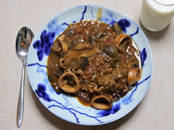 先週の獲物はマイカレーに