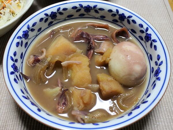 ガーリックを利かせた煮物