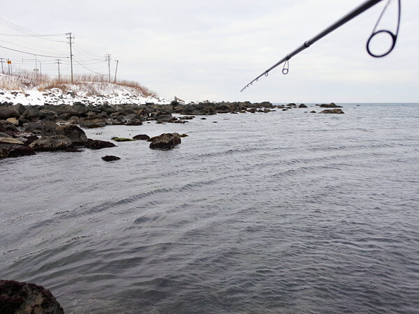 岩場に行ってみた