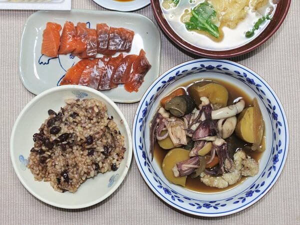マメイカは煮物に