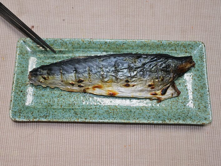 塩焼きサバ