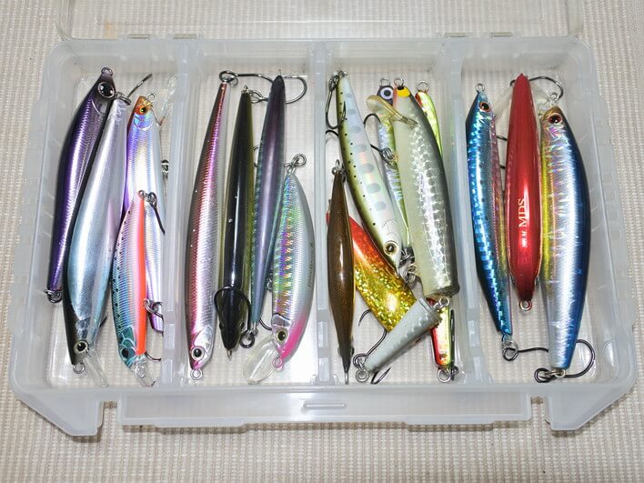 30ン年前のヒットルアーも忍ばせて・・