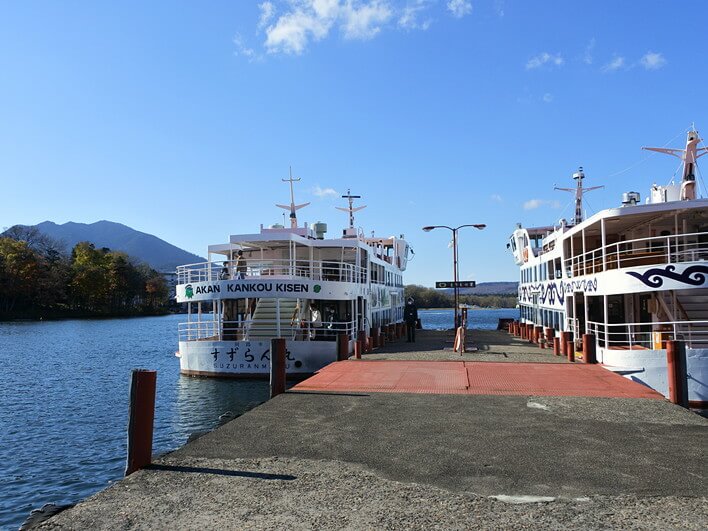 阿寒湖遊覧船に乗る