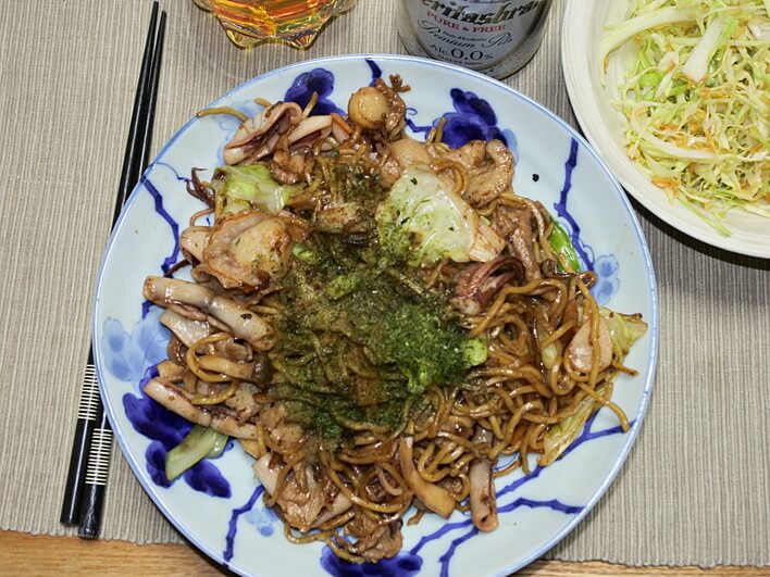 イカマシマシ焼そば