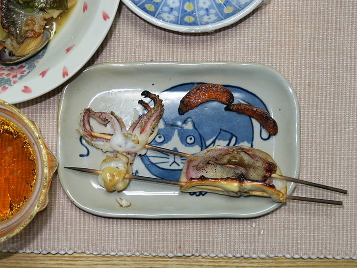 マメイカとミニ鱒子は焼き物に
