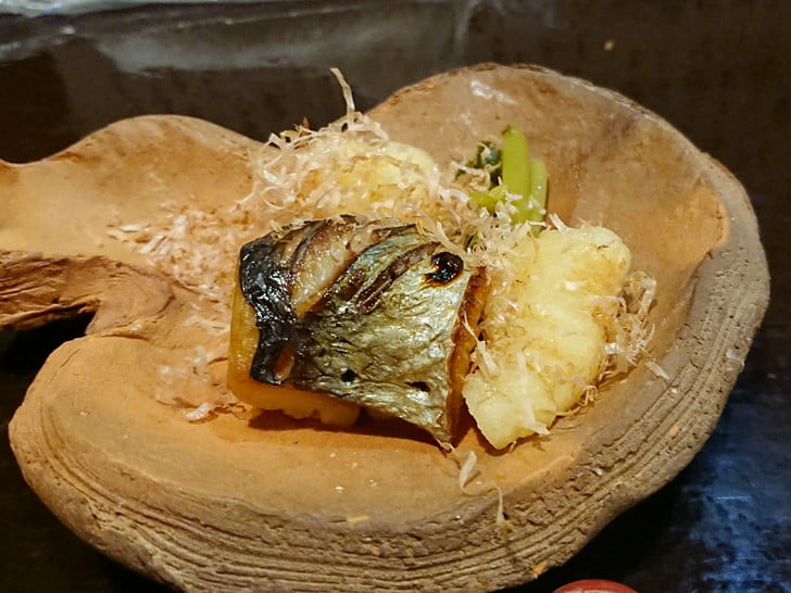 にしん炭焼きと自家製数の子・・旨し！