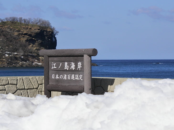 久しぶりの江ノ島海岸