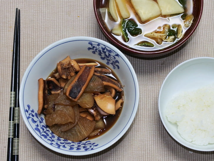 安定のイカ大根