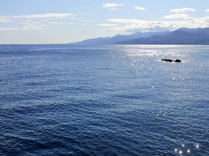 夏みたいな穏やかな海
