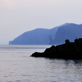 [積丹海岸遠望]