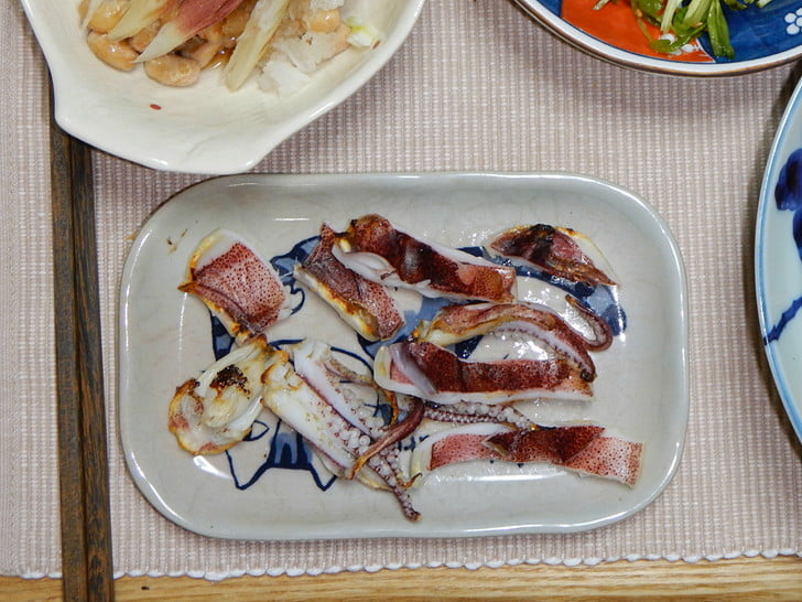 定番の生干し焼き
