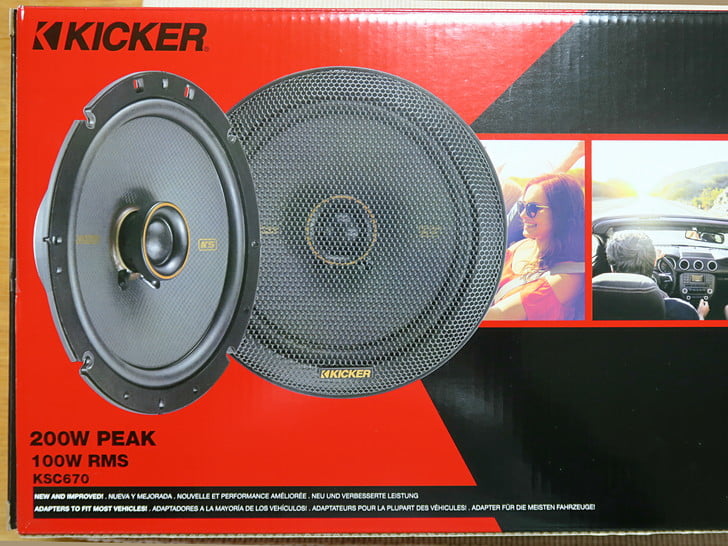 キッカーKSC6704、届いた