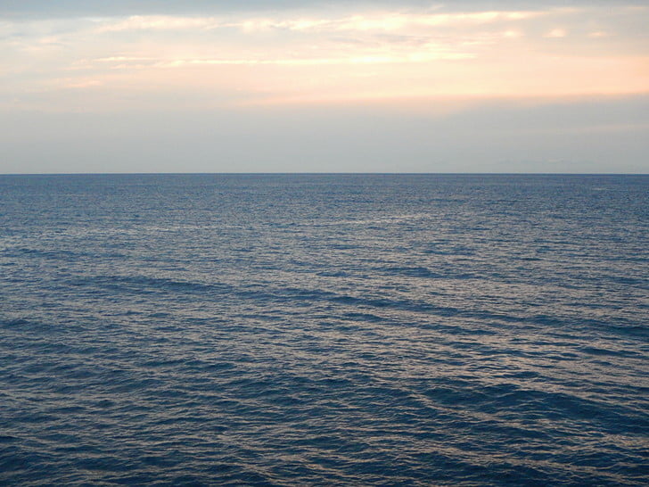 海はいい感じ