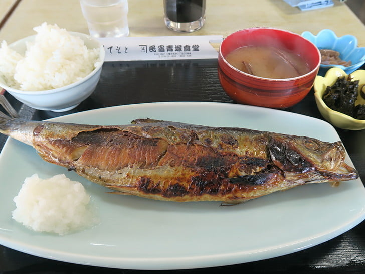 特大にしん焼き定食