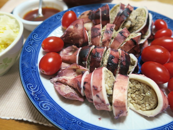 イカの肉詰め