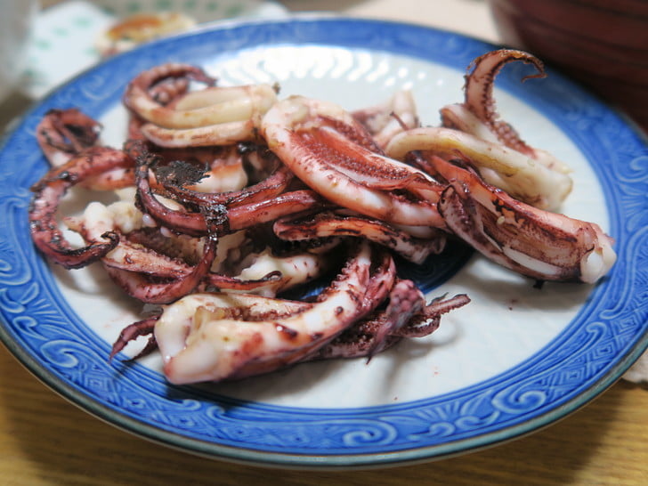 ゲソのポン酢焼き