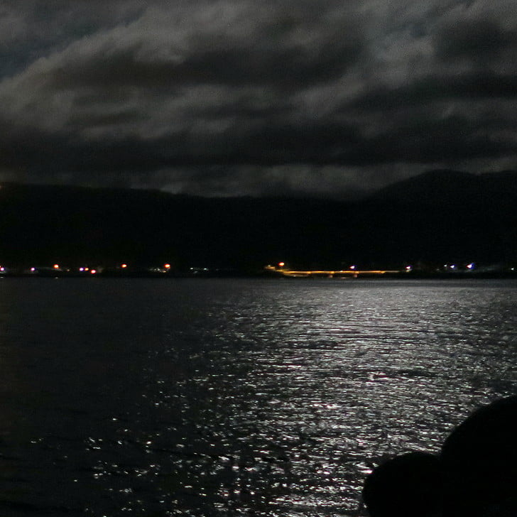 [月夜の海]