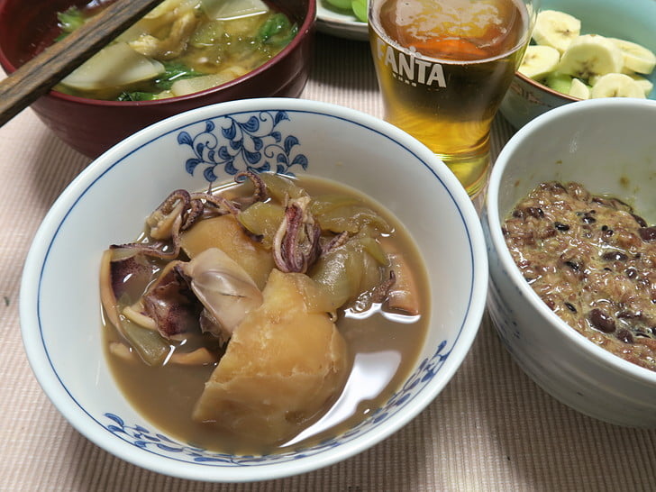 ジャガイモと煮て頂いた