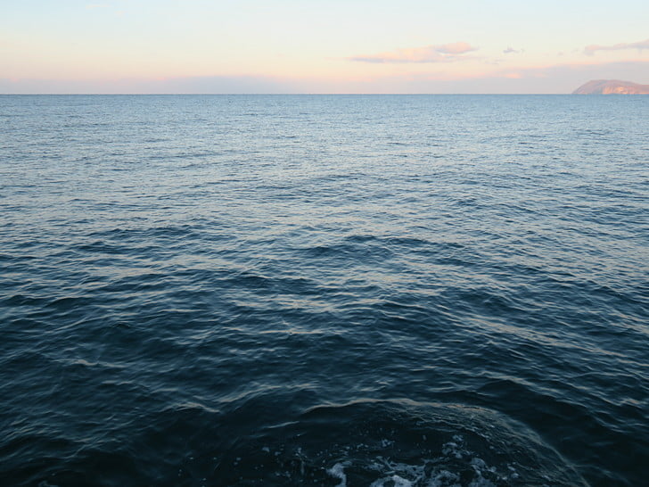 海はいい感じ