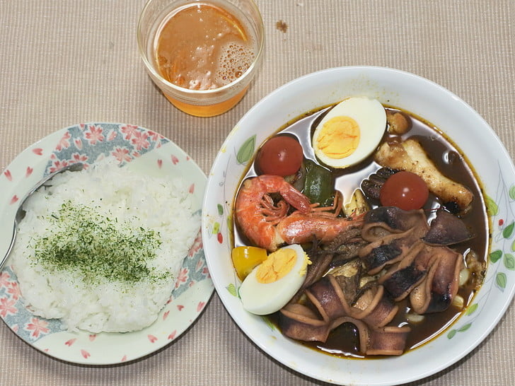 スープカレー旨し！