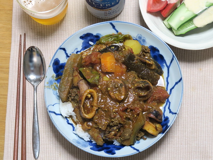 具だくさんマイカレー