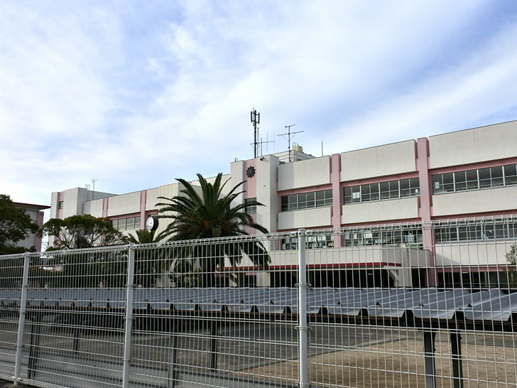 母校の中学校