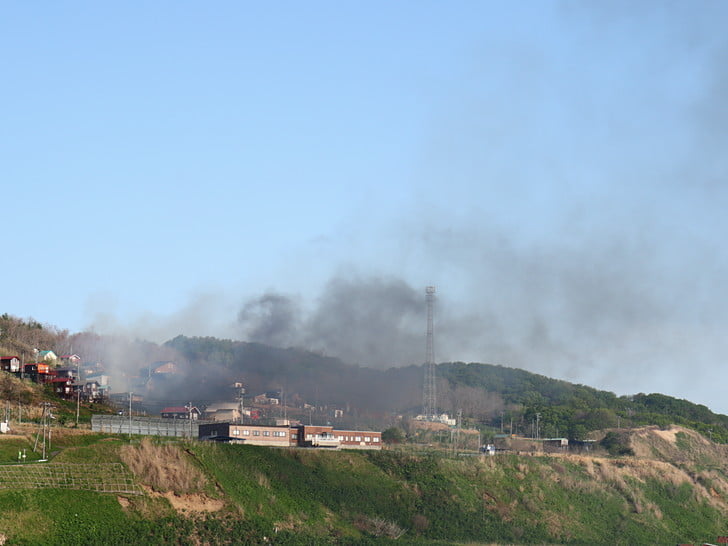 火事だった