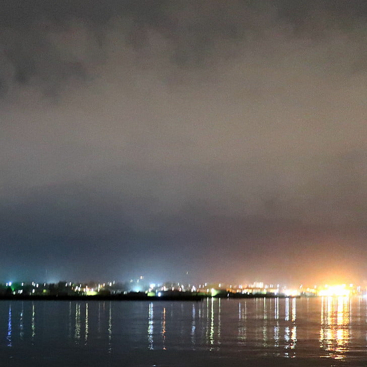 [港の夜景]