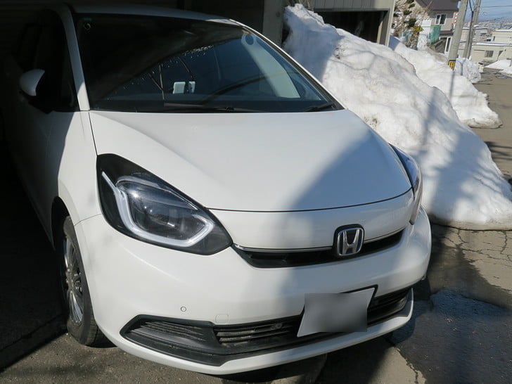 3月下旬、まずリアから