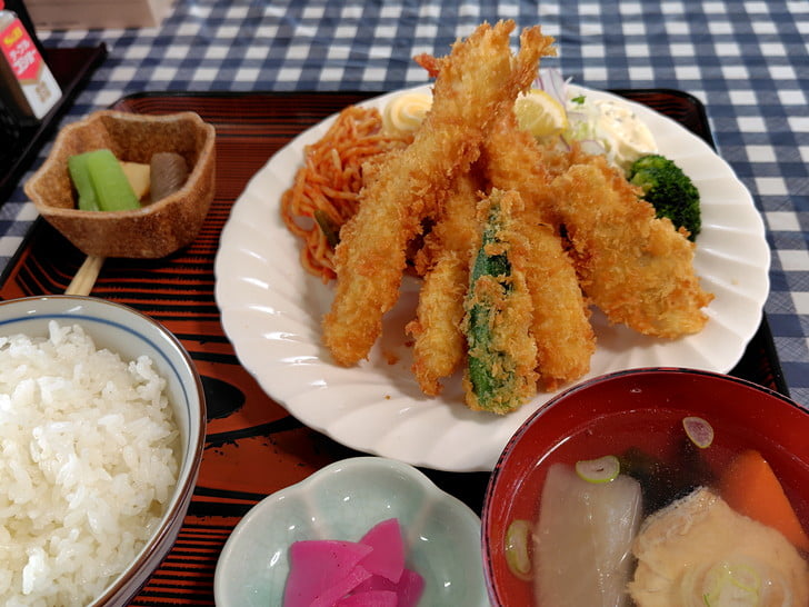 フライ盛定食