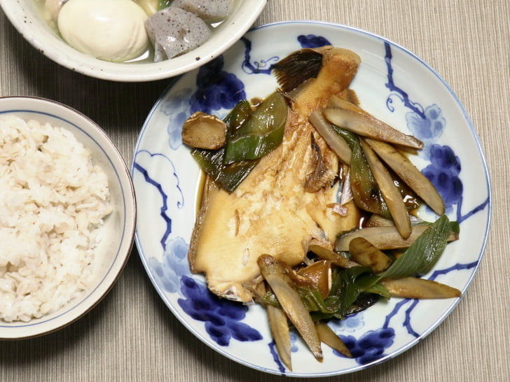 カレイの煮付