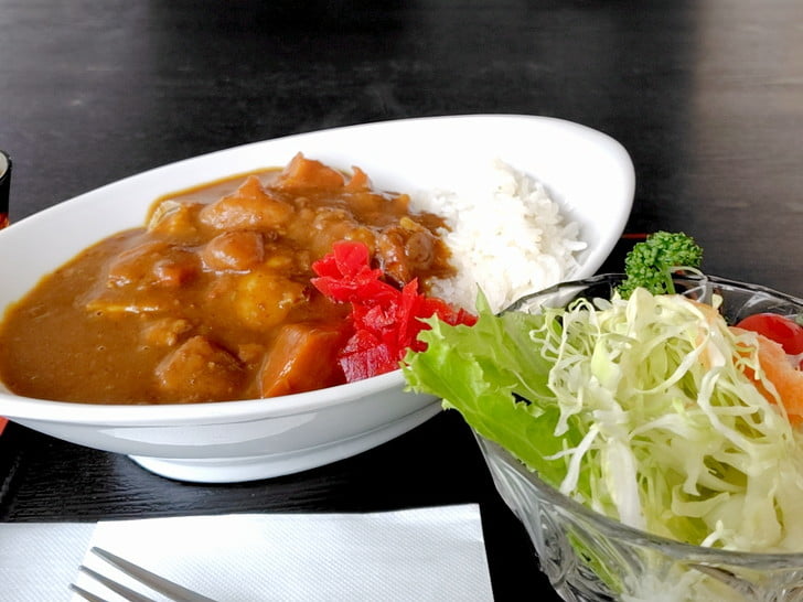 ホタテカレー