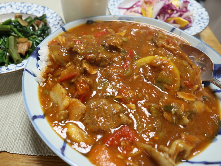 カレーに変化